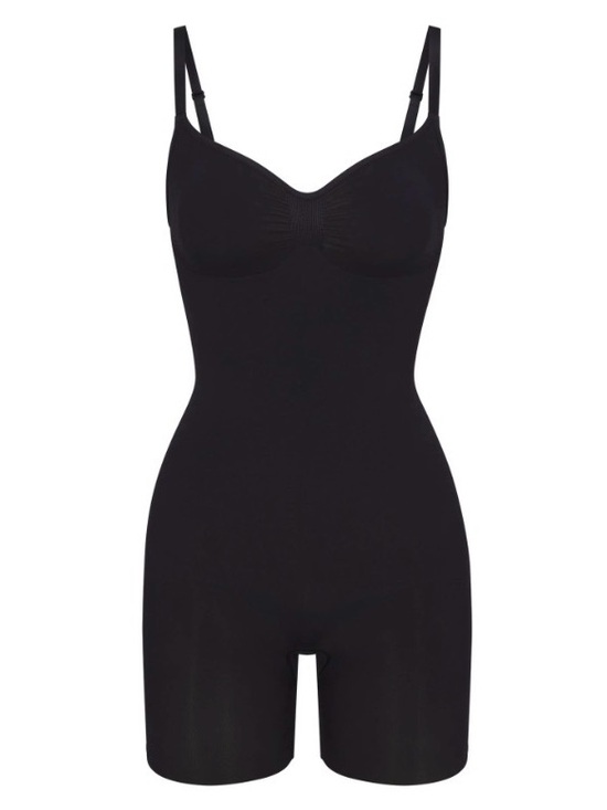 SKIMS Other - SKIMS Shapewear Women’s Large Seamless Sculpt Bodysuit Mid Thigh